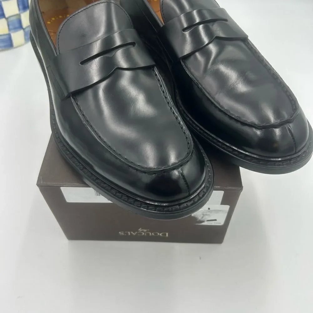 Men’s Doucal’s leather penny loafers size 46 made in Italy - Picture 7 of 9